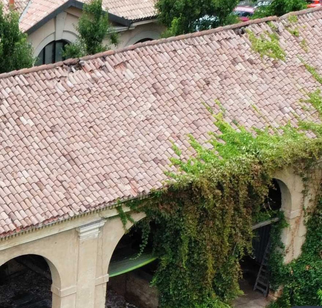 Origgio - Stato iniziale copertura ammalorata