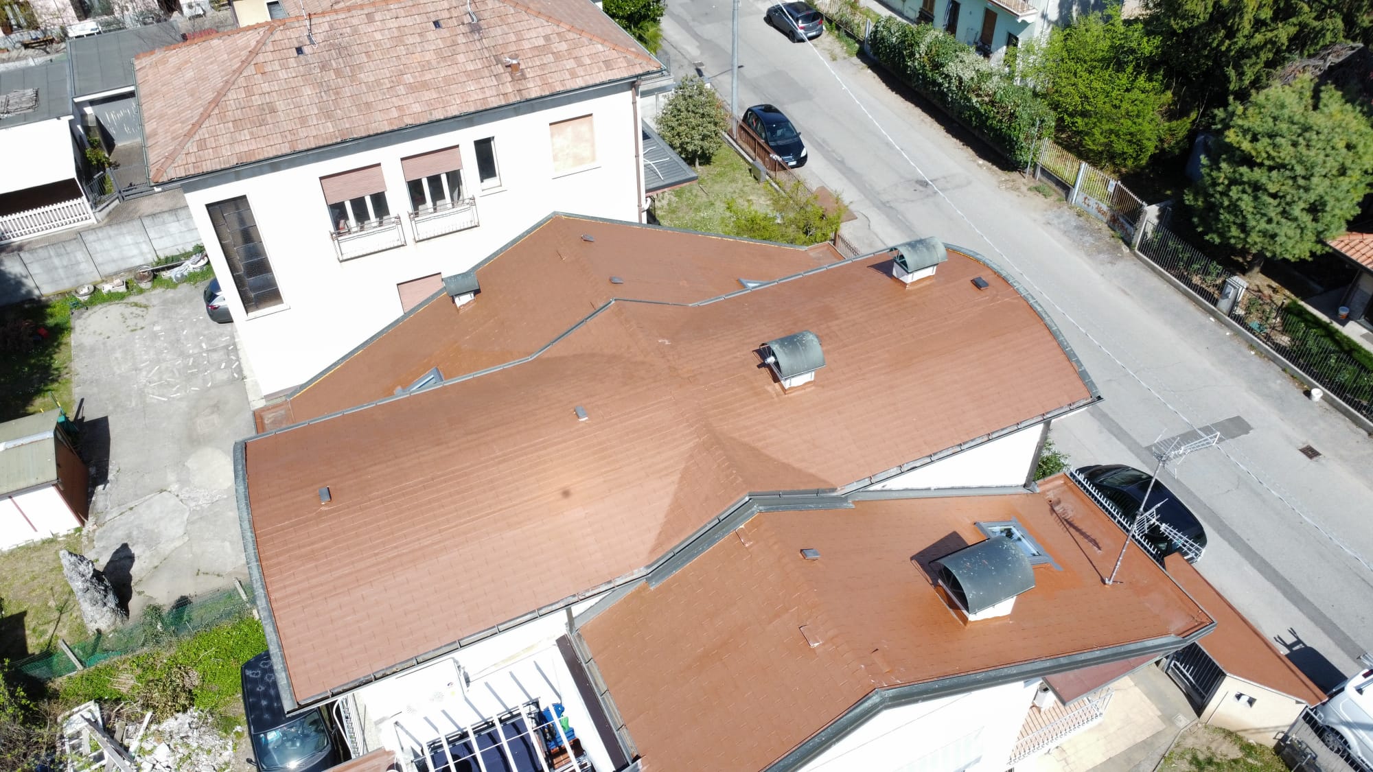 Varese - Dettaglio giunzioni e sigillature